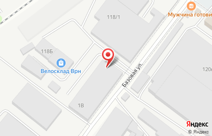 Оптово-розничная компания Весна в Левобережном районе на карте