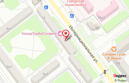 Студия загара и красоты Ultra в Приокском на карте