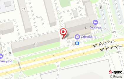 Мясокомбинат Сургутский на улице Крылова на карте