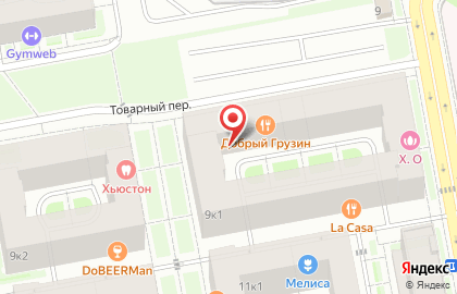 Апарт-отель Prime на площади Александра Невского I на карте