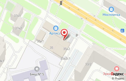 Центр паровых коктейлей Мята Lounge на Нахимовском проспекте на карте