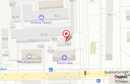 Центр техобслуживания Гранд Авто Мастер на Байкальской улице на карте