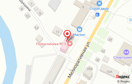 Страховая медицинская компания Капитал Медицинское Страхование на Мелиоративной улице на карте