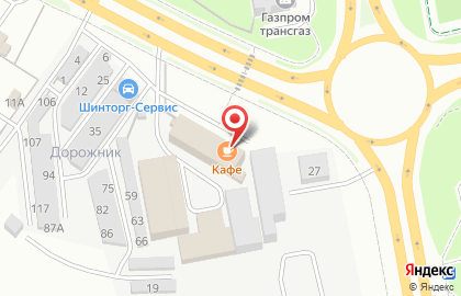 Кафе в Чебоксарах на карте