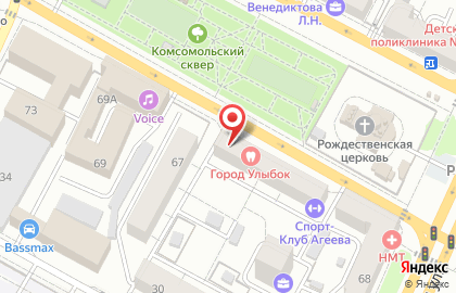 Медицинский центр Профи-Клиник на карте