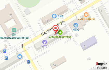 Микрокредитная компания Центр Займов на Пирятинской улице на карте