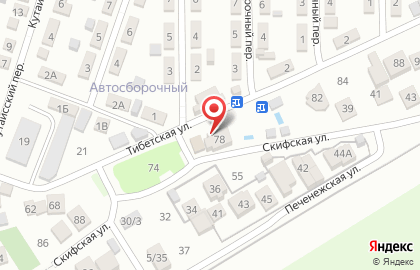 Сельпо в Ростове-на-Дону на карте