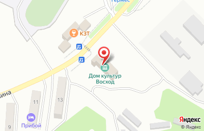 Дом культуры Восход во Владивостоке на карте