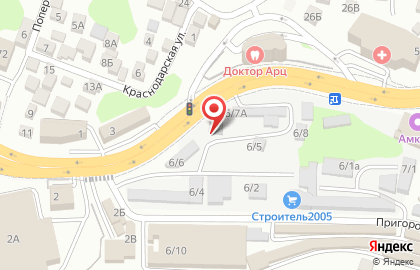 Оптово-розничный магазин Сувениры Сочи на карте