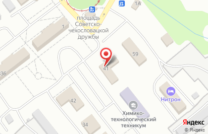 Отделение почтовой связи Почта России в Заводском районе на карте