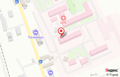 Дербентская Центральная Городская Больница на улице Шеболдаева на карте