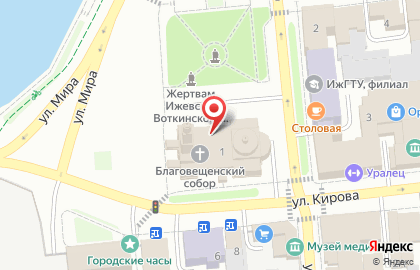 EKG на улице Кирова на карте