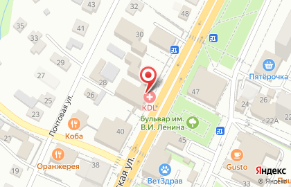 Психологический центр Развитие на Московской улице на карте