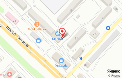 Парикмахерская Аэлита на проспекте Ленина на карте