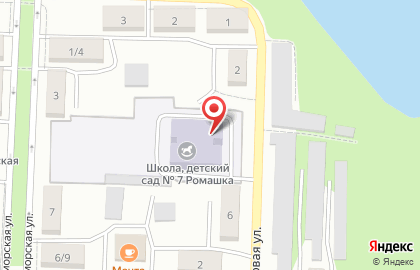 Средняя общеобразовательная школа пгт. Междуреченск на Приморской улице на карте