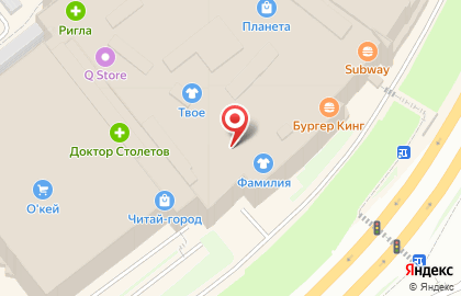 Маникюрный магазин Hameleon на улице Энтузиастов на карте