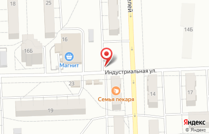 Магазин овощей и фруктов Фруктовый микс на Индустриальной улице на карте