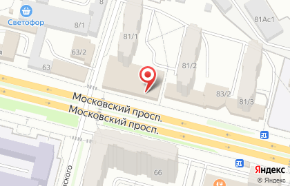 Банкомат СберБанк на Московском проспекте на карте