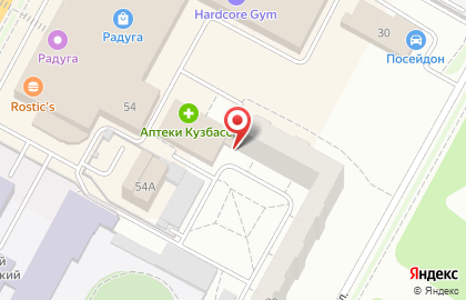 Филиал по Кемеровской области Охрана Росгвардии на Институтской улице на карте