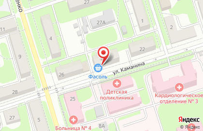 Магазин Фасоль во Владимире на карте