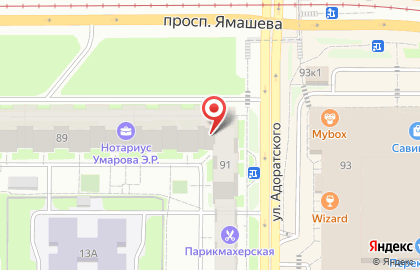 Автошкола ДРАЙВ в Казани на карте