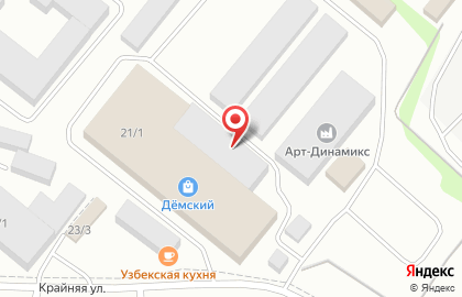 Демский на Чебоксарской улице на карте