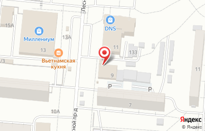 Фирменный магазин Свежевъ в Кировском районе на карте