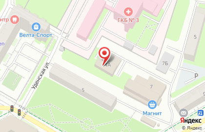 Мегаполис, ЗАО в Свердловском районе на карте