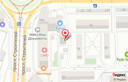 Фитнес-клуб Джампинг в Октябрьском районе на карте