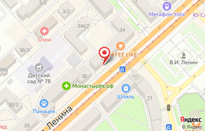 Аптека, ГУП Фармация в Комсомольске-на-Амуре на карте
