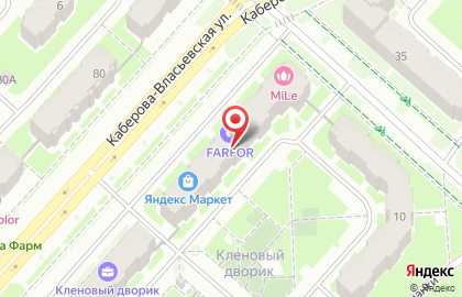 Студия дизайна Interio на Каберова-Власьевской улице на карте