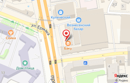 Микрофинансовая компания Русские деньги на проспекте Ленина на карте