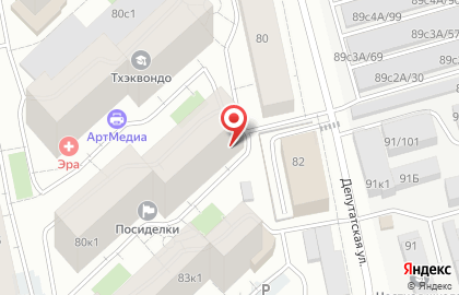 Швейный салон Платье от Натальи на Депутатской улице на карте