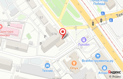 Торгово-строительный дом Бир Пекс в Ленинском районе на карте