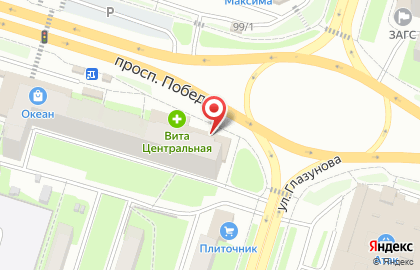 Страховая компания СберСтрахование в Октябрьском районе на карте