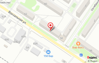 Участковый пункт полиции, опорный пункт на Вокзальной улице на карте