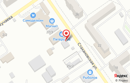 Торговая компания Карат на Стахановской улице на карте