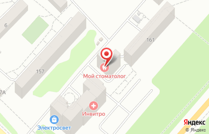 Стоматологическая клиника Мой стоматолог на Московском шоссе на карте