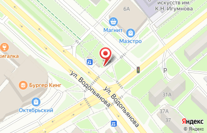 Пекарня Хлебница в Октябрьском районе на карте