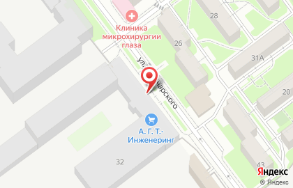 Столовая в Москве на карте