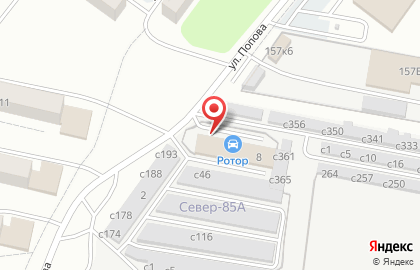 Гаражный кооператив Север-85а на карте