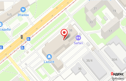 Магазин LAZURIT на улице Пестеля на карте