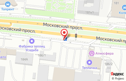 Юпитер на Московском проспекте на карте
