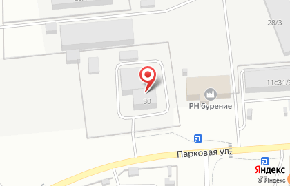Пласт-Системы на Парковой улице на карте