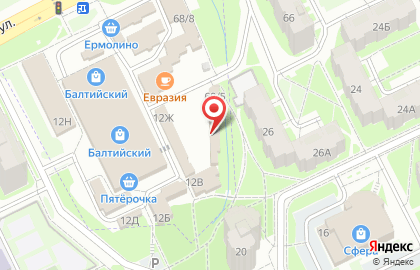 Мебель, ИП Алексеева И.В. на карте