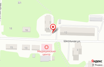 Дивногорский на Школьной улице на карте