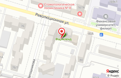 Премиум на Революционной улице на карте