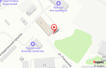 Торгово-сервисная компания КарелПожСервис на улице Плеханова на карте