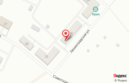Продуктовый магазин в Екатеринбурге на карте
