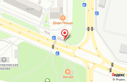 Киоск по продаже мясной продукции, Левобережный район на карте